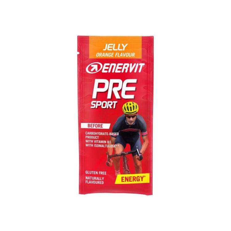 Enervit Pre Sport Gelatina Energetica Arancia Integratore Pre-Workout 45g