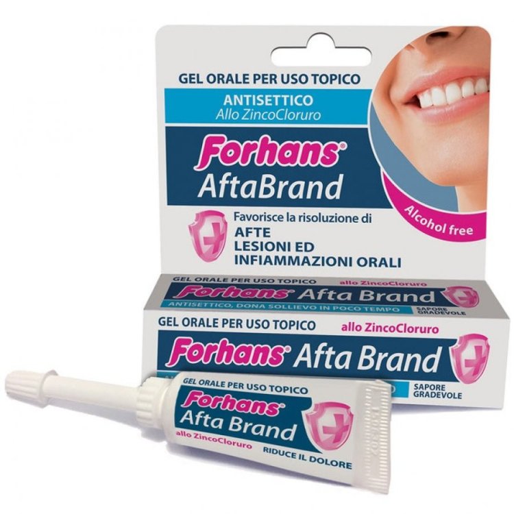Forhans Aftabrand Gel Orale Dispositivo Medico per Afte e Lesioni 10ml