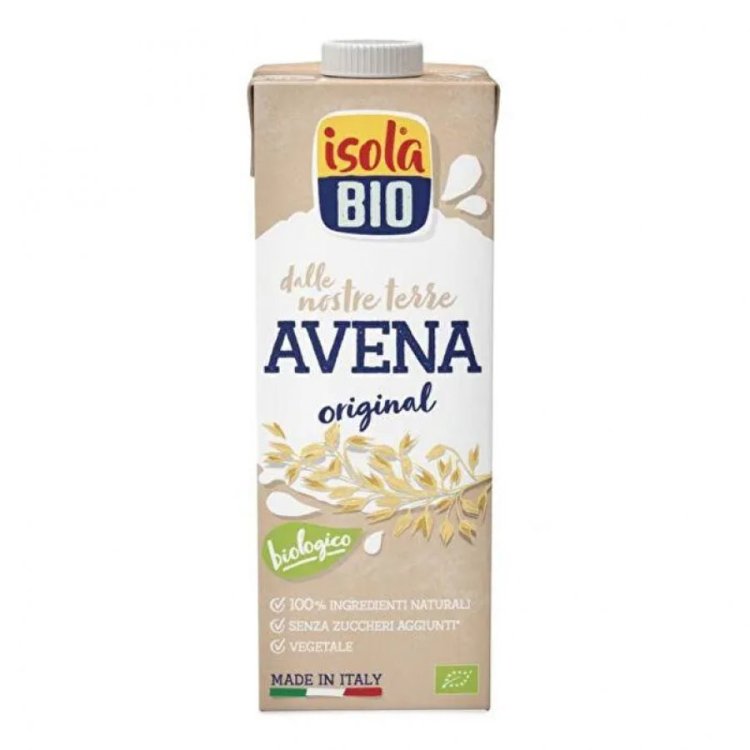 Isolabio Isola Bio Drink Avena Bevanda Biologica Senza Lattosio 1 Litro