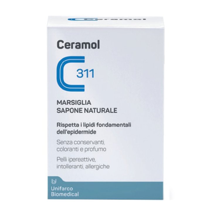 Ceramol 311 Sapone di Marsiglia Naturale per Pelli Ipereattive 100g