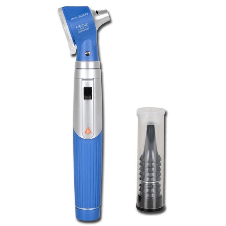 Gima Otoscopio Heine Mini 3000 Blu Dispositivo Medico Diagnostico Gima Otoscopio Heine Mini 3000 Blu Dispositivo Medico Diagnostico