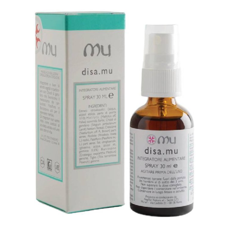 Mu Disa Mu Spray Orale Integratore Alimentare per Dipendenze 30ml