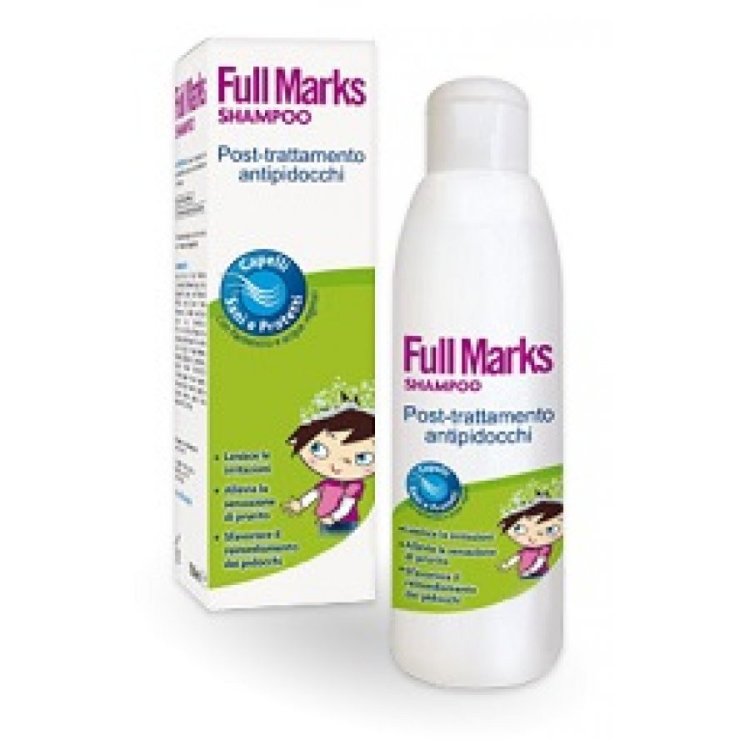 Full Marks Shampoo Post Trattamento Antipidocchi Igiene Capelli 150ml