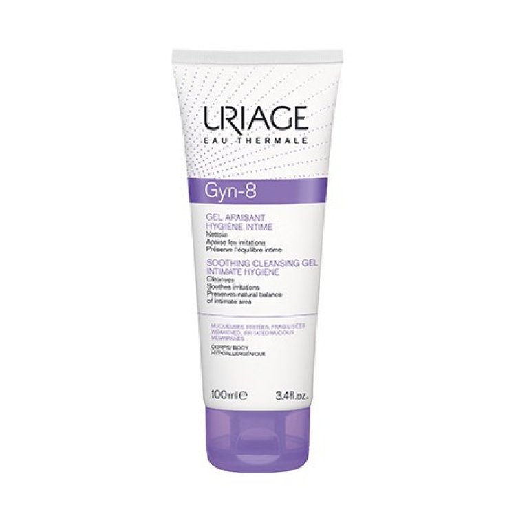 Uriage Gyn-8 Gel Intimo Lenitivo Riequilibrante pH8 per Igiene Intima 100ml