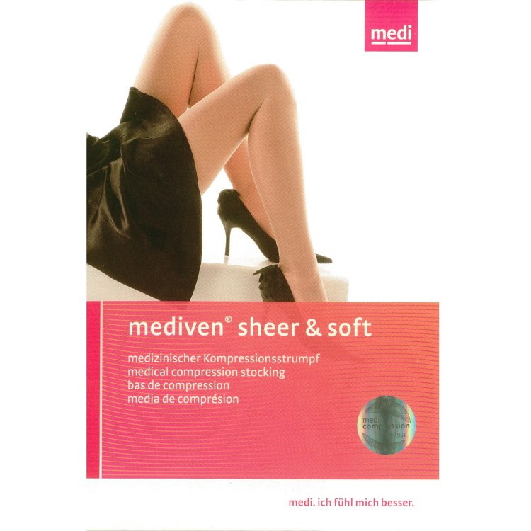 Medi Italia Sheer & Soft Collant Preventivo 7060SF Caff&egrave; Taglia 6
