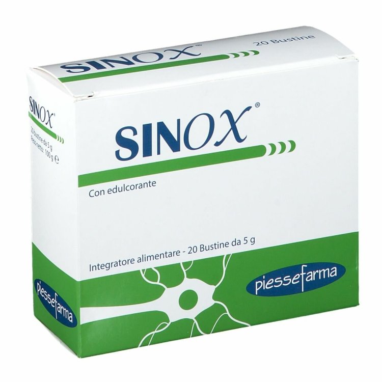 Piessefarma Sinox Integratore Alimentare per Sistema Nervoso 20 Bustine Piessefarma Sinox Integratore Alimentare per Sistema Nervoso 20 Bustine
