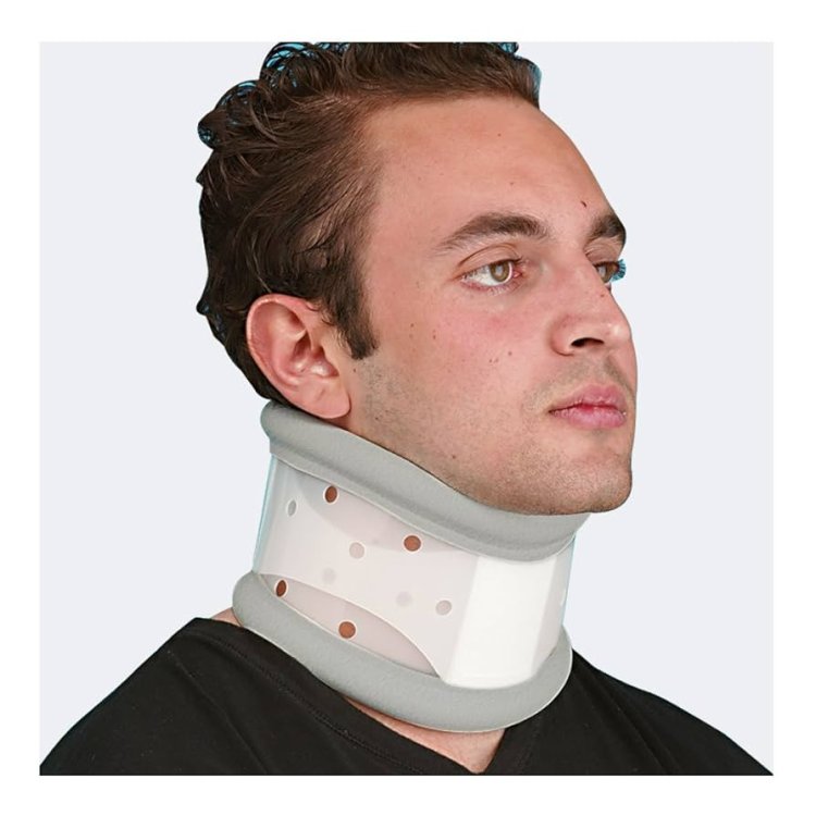Tenortho Collare Cervicale Schanz Bianco Misura L Supporto Torcicollo Ortopedico Tenortho Collare Cervicale Schanz Bianco Misura L Supporto Torcicollo Ortopedico