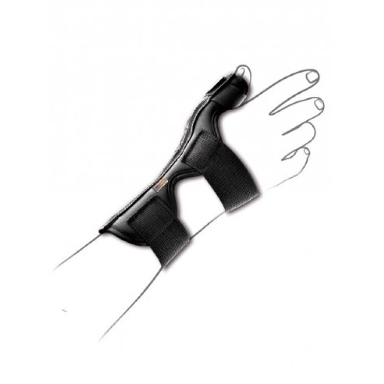 Tenortho Rhizoten Tutore Pollice Steccato Universale Ortopedico Nero Ambidestro Tenortho Rhizoten Tutore Pollice Steccato Universale Ortopedico Nero Ambidestro