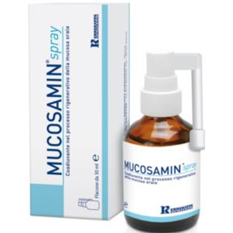 Professional Dietetics Mucosamin Spray Orale per Mucosite 30ml Dispositivo Medico Professional Dietetics Mucosamin Spray Orale per Mucosite 30ml Dispositivo Medico