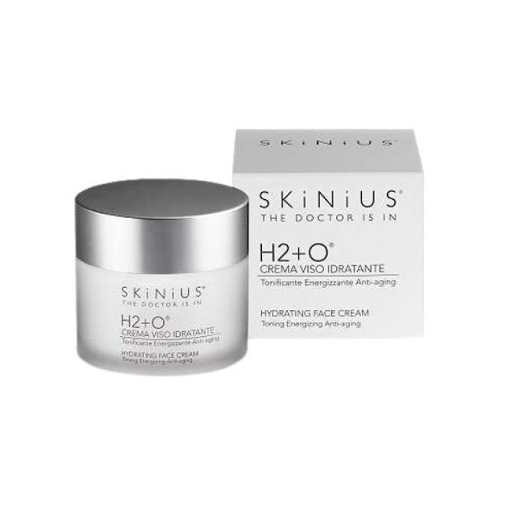 Skinius H2+O Crema Viso Idratante Anti-Aging Ristrutturante Dermatologicamente Testata 50ml Skinius H2+O Crema Viso Idratante Anti-Aging Ristrutturante Dermatologicamente Testata 50ml