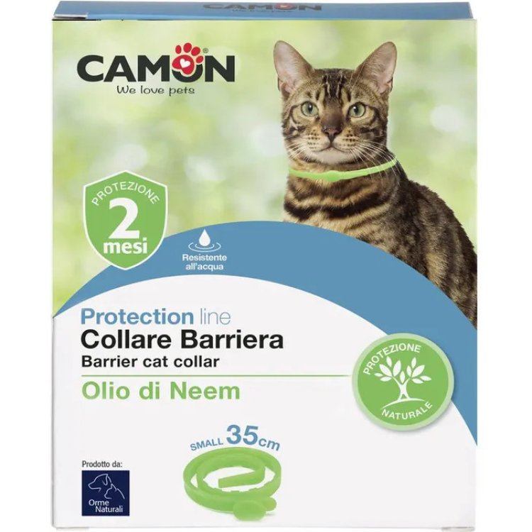 Protection Collare Gatto Olio di Neem Antiparassitario Naturale 35cm