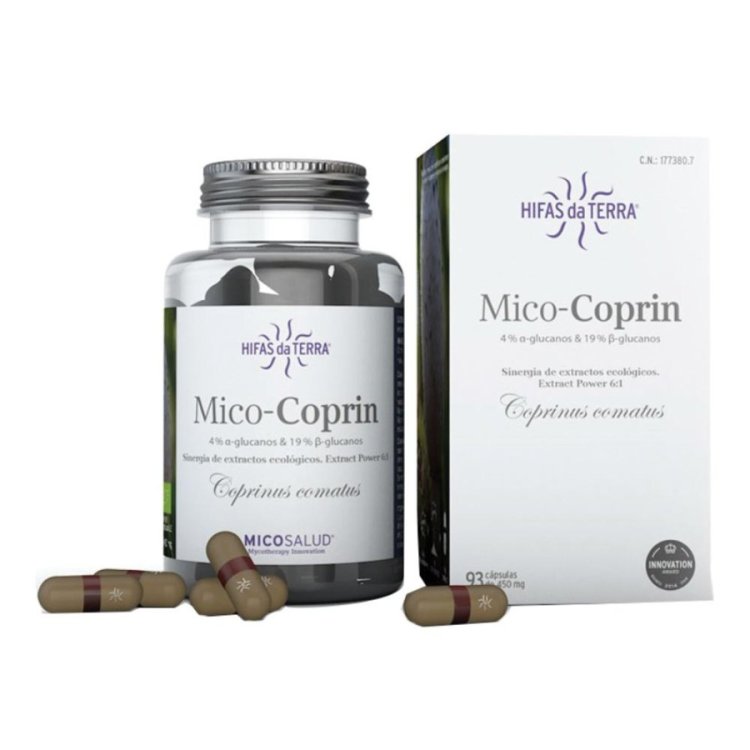 Micosalud Free Land Mico Coprin Integratore Alimentare per Benessere Intestinale 93 Capsule Micosalud Free Land Mico Coprin Integratore Alimentare per Benessere Intestinale 93 Capsule