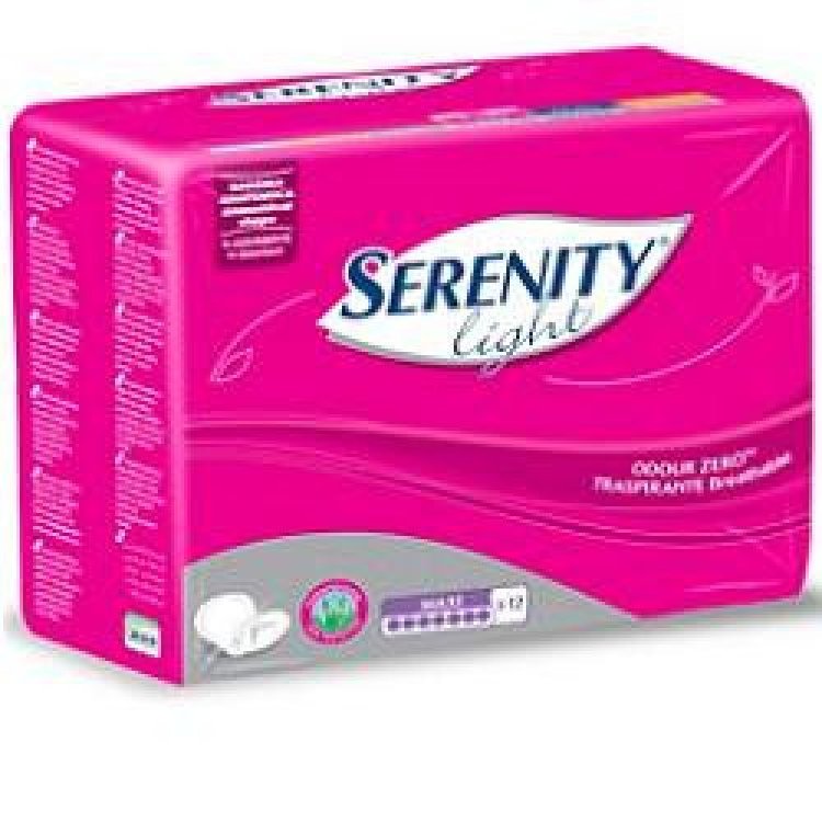 Serenity Light Lady Maxi Pannoloni Incontinenza con Odour Zero 30 Pezzi