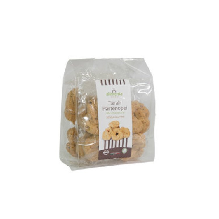 Alimenta 2000 Taralli Mandorle Senza Glutine Biscotti Speciali per Celiaci 75g Alimenta 2000 Taralli Mandorle Senza Glutine Biscotti Speciali per Celiaci 75g