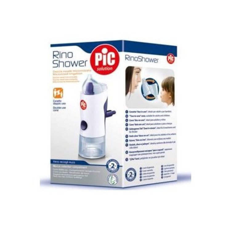 Pic Solution Rino Shower Doccia Nasale per Igiene Nasale Adulti e Bambini