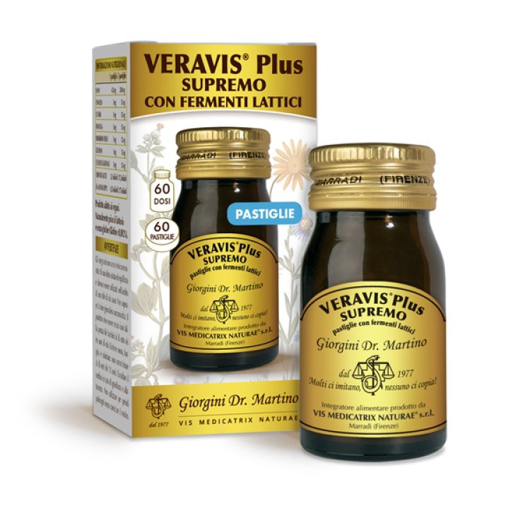 Dr. Giorgini Veravis Plus Regolare Integratore Fermenti Lattici Senza Glutine 75 Pastiglie