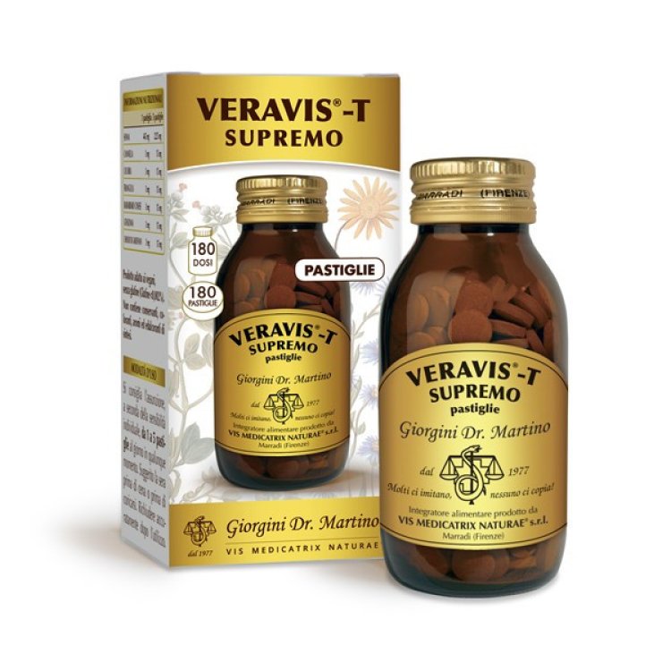 Dr. Giorgini Veravis-T Regolare Integratore per Regolarit&agrave; Intestinale 225 Pastiglie