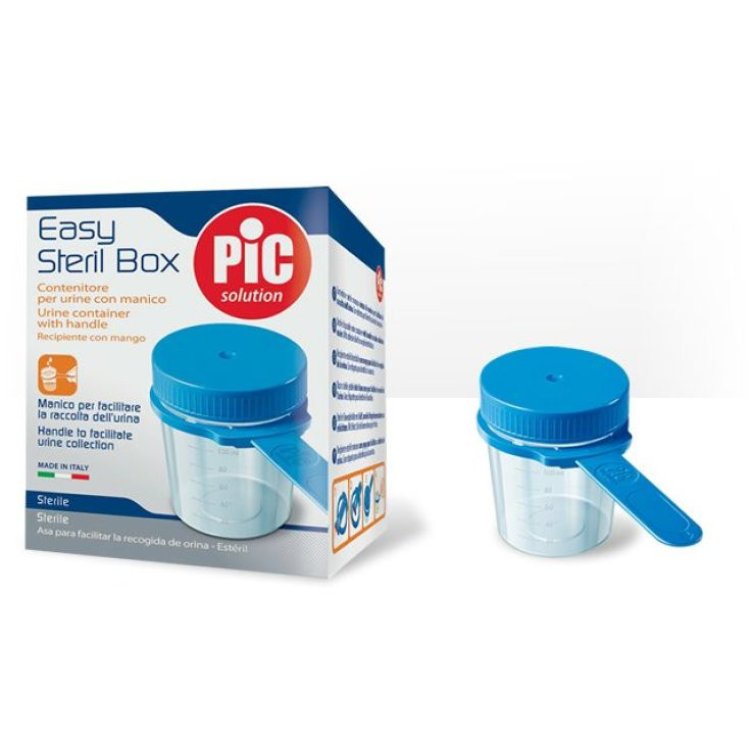 Pic Easy Steril Box Contenitore Urine Sterile con Manico Graduato 100ml