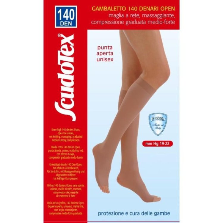 Scudotex Gambaletto 140 Den Open Daino Taglia 5