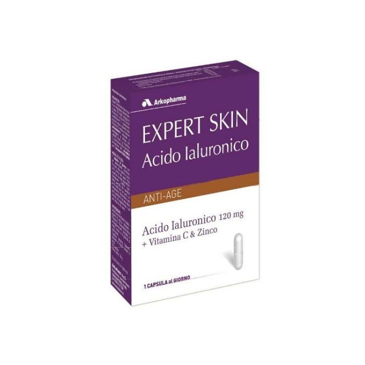 Arkofarm Expert Skin Integratore Benessere Pelle con Acido Ialuronico 30 Capsule Arkofarm Expert Skin Integratore Benessere Pelle con Acido Ialuronico 30 Capsule