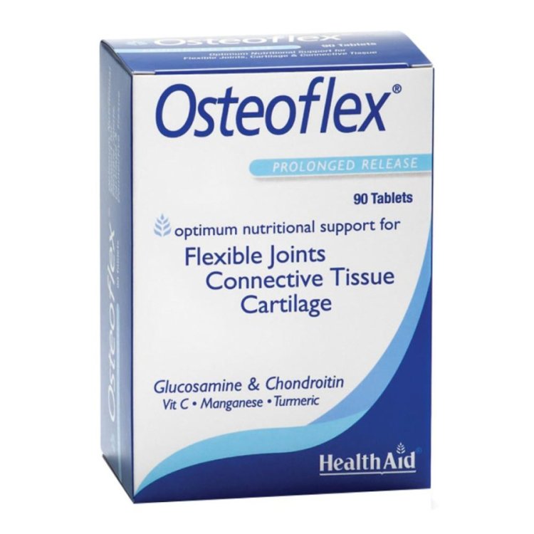 Healthaid Italia Osteoflex Integratore per Articolazioni con Glucosamina 90 Compresse