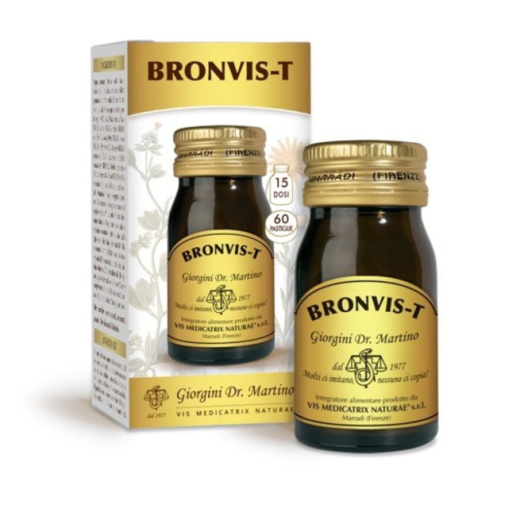 Giorgini Bronvis Integratore per Apparato Respiratorio - 60 Pastiglie Giorgini Bronvis Integratore per Apparato Respiratorio - 60 Pastiglie