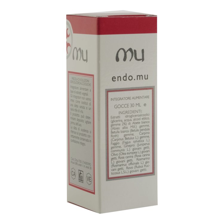 Endo Mu Gocce Integratore Alimentare per Benessere, 30ml