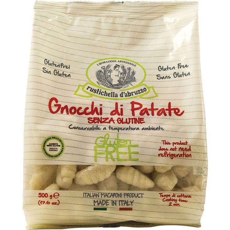 Rustichella D'Abruzzo Gnocchi di Patate Senza Glutine 500g