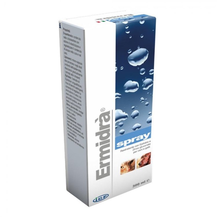 ICF Ermidr&agrave; Spray Reidratante per Cani e Gatti 300 ml