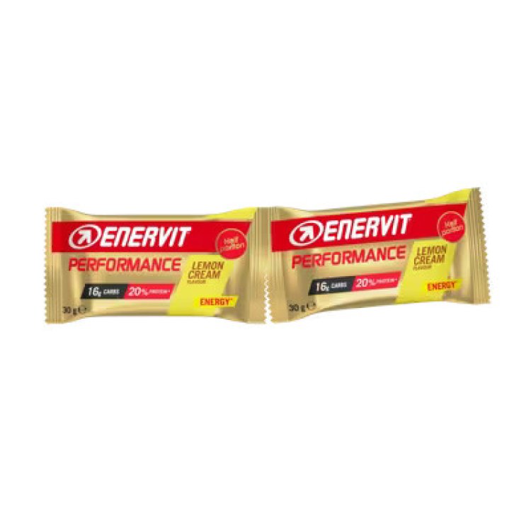 Enervit Power Sport Double Lemon Cream Barretta Energetica per Sportivi