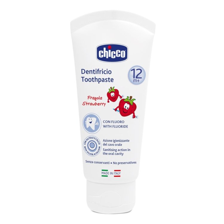 Chicco Dentifricio Fragola Anticarie per Bambini 50ml