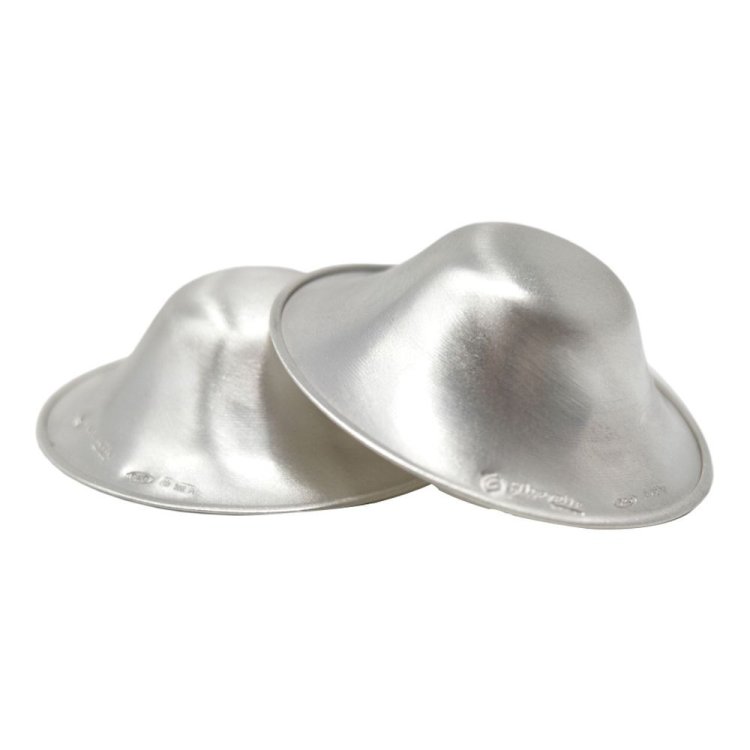 Silverette Paracapezzoli Argento 925 Mini per Protezione Capezzolo 2 Pezzi Silverette Paracapezzoli Argento 925 Mini per Protezione Capezzolo 2 Pezzi