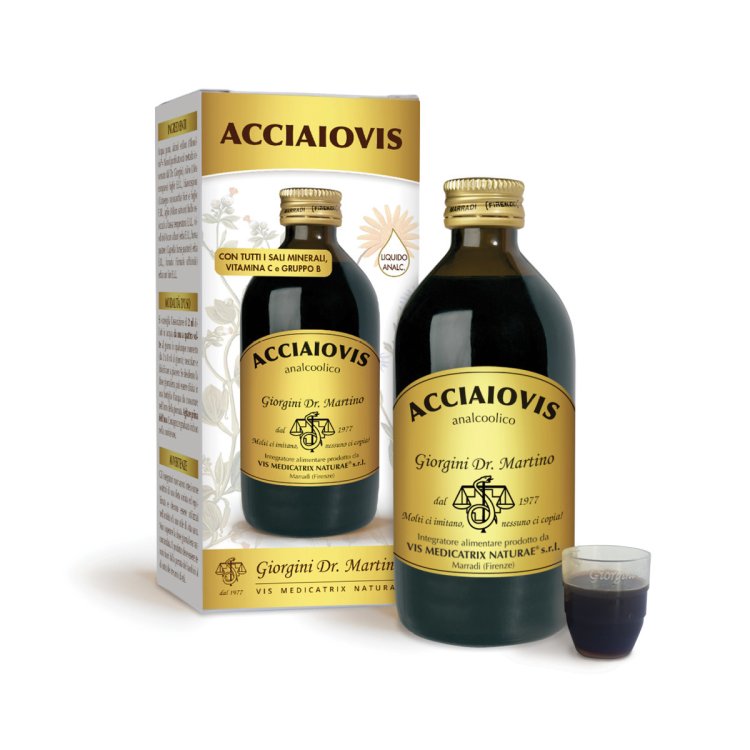 Dr. Giorgini Acciaiovis Integratore Alimentare Utile in Gravidanza 500 ml
