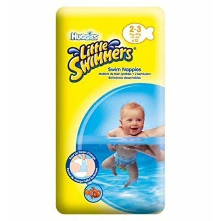 Huggies Little Swimmers Pannolino Costumino Taglia S 7/12kg 20 Pezzi