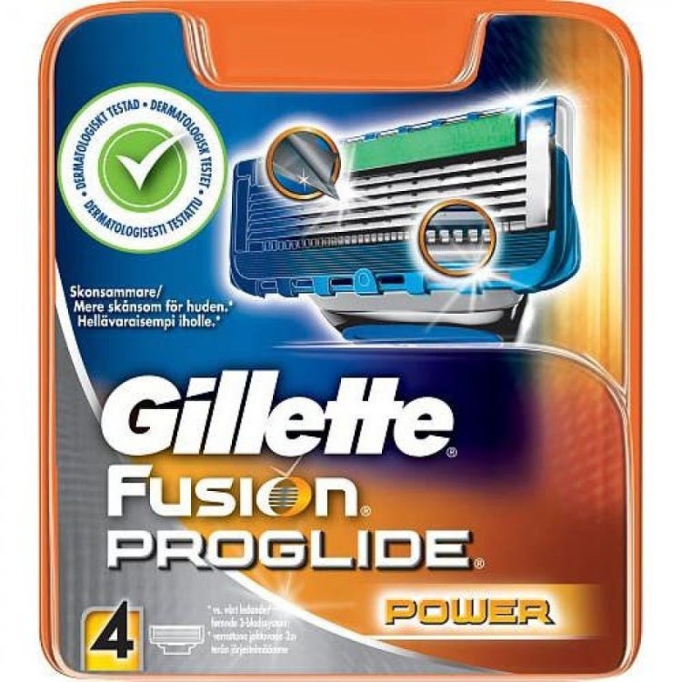 Gillette Fusion ProGlide Power Ricariche 4 Pezzi