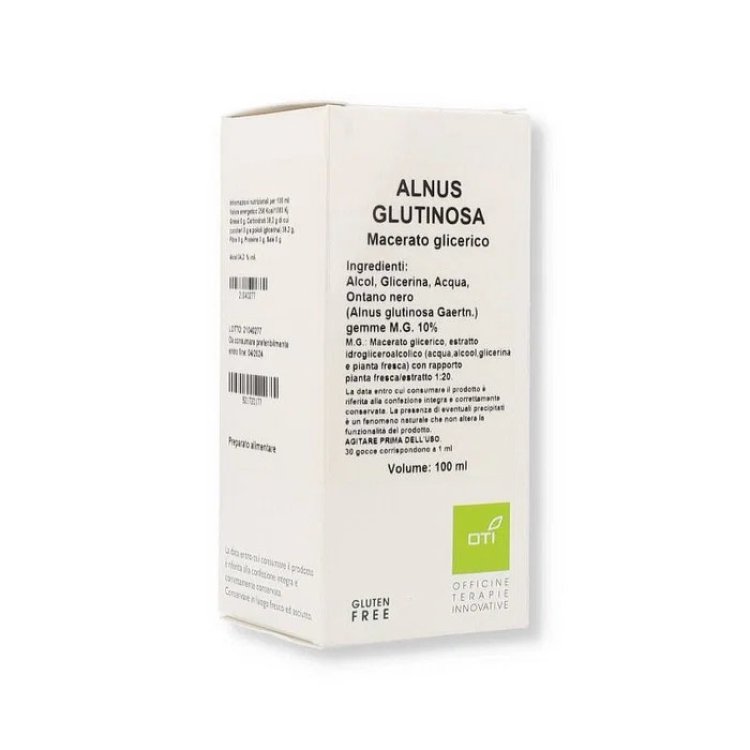 Oti Alnus Glutinosa Macerato Glicerico 10% Gocce 100ml