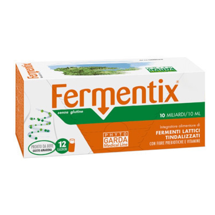 Fermentix Integratore Alimentare Fermenti Lattici per Intestino 12 Flaconcini