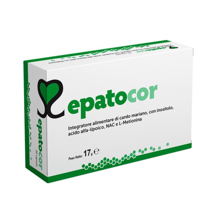 Essecore Epatocor Integratore Supporto Fegato Antiossidante - 20 Capsule