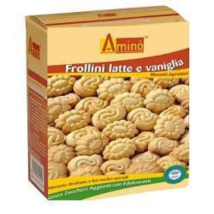 Nove Alpi Amin&ograve; Frollini Latte e Vaniglia Biscotti Aproteici 200 g