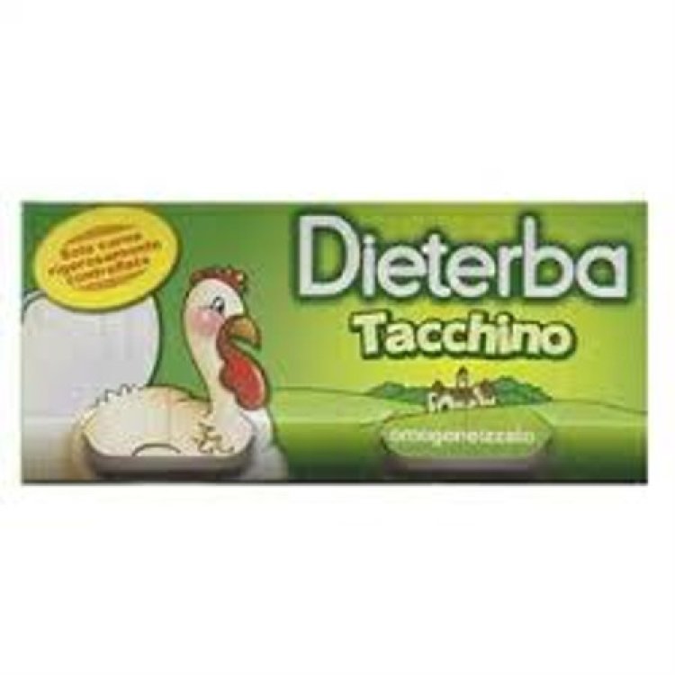 Dieterba Omogeneizzato Tacchino per Bambini 3x80g