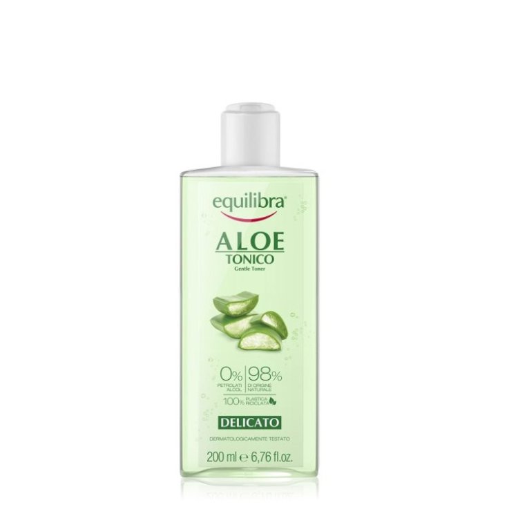 Equilibra Aloe Tonico Struccante Delicato per Pelli Sensibili 200ml