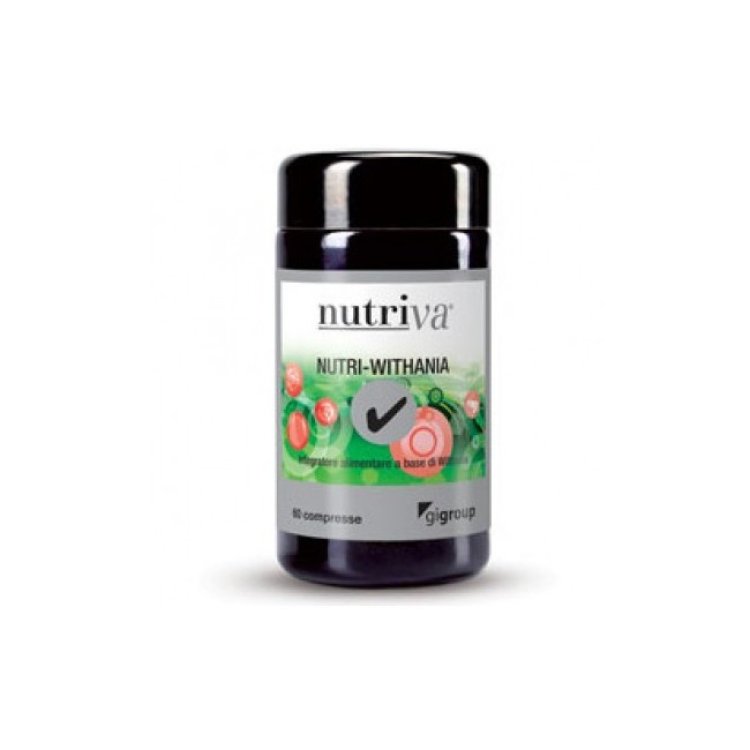 Nutriva Nutri Withania Integratore Alimentare Antistress per Vegani - 60 Compresse Nutriva Nutri Withania Integratore Alimentare Antistress per Vegani - 60 Compresse