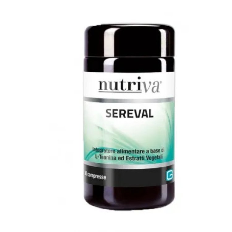 Nutriva Sereval Integratore Alimentare per Sonno e Rilassamento 30 Compresse Nutriva Sereval Integratore Alimentare per Sonno e Rilassamento 30 Compresse