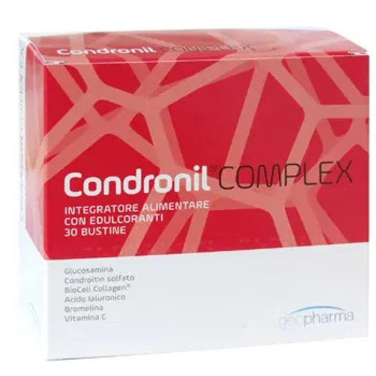 Condronil Complex Integratore Alimentare per Articolazioni - 30 Bustine Condronil Complex Integratore Alimentare per Articolazioni - 30 Bustine