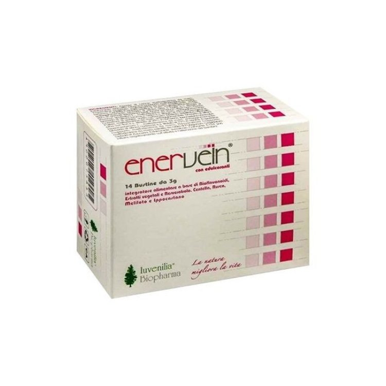 Iuvenilia Biopharma Enervein Integratore per Microcircolo e Gambe 14 Bustine Iuvenilia Biopharma Enervein Integratore per Microcircolo e Gambe 14 Bustine