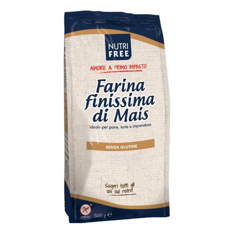 Nutrifree Farina di Mais Finissima per Dolci e Biscotti 500 g
