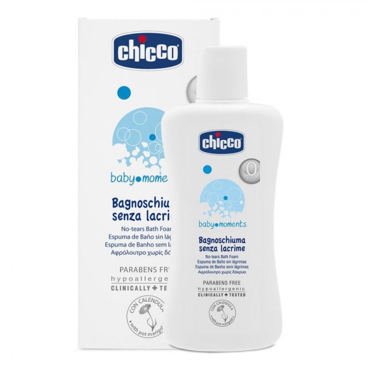 Chicco Baby Moments Bagnoschiuma Bambino Senza Lacrime Ipoallergenico 500ml