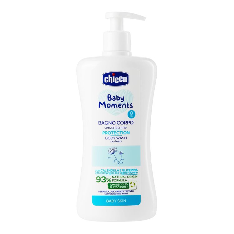 Chicco Baby Moments Bagnoschiuma Senza Lacrime con Calendula 750ml