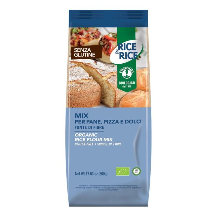 Probios R&R Mix per Pane Pizza e Dolci Senza Glutine 500g