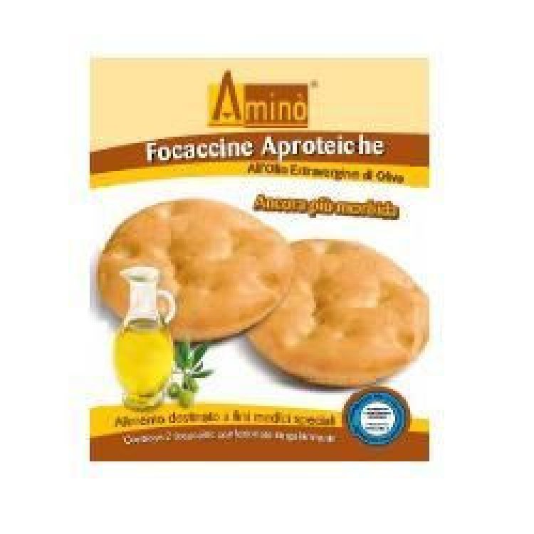 Nove Alpi Amino Focaccine Aproteiche con Olio Extra Vergine di Oliva 100 g